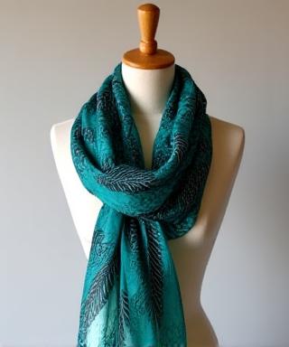 Peacock Scarf