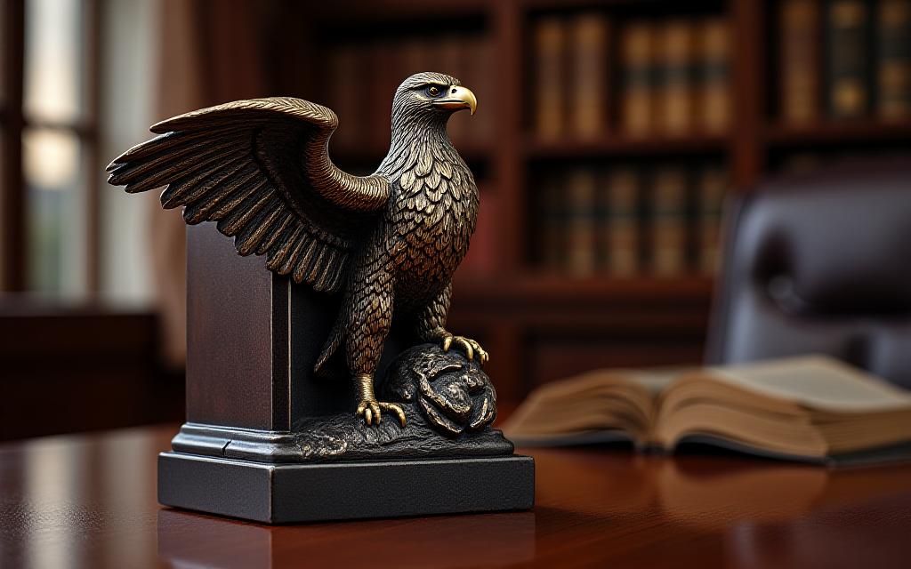 Majestic Raptors Statues