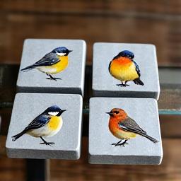 Finch Coasters Set