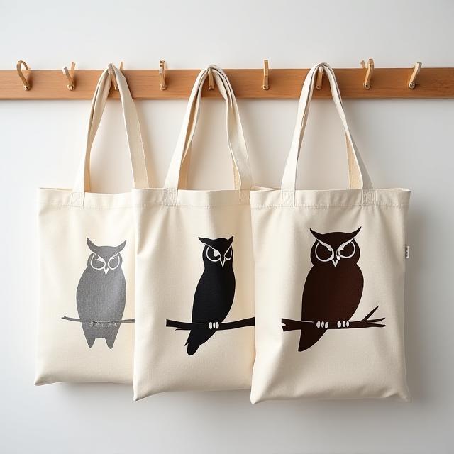 Owl Tote Bags